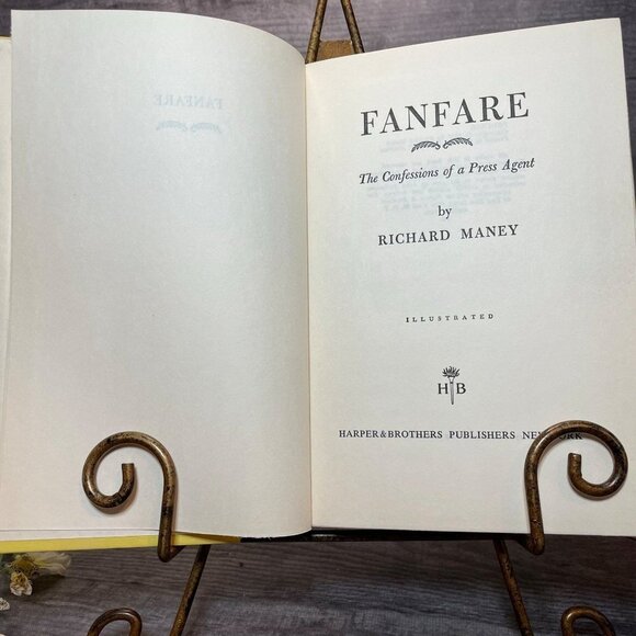 Vintage Hardcover Books | Behind The Scenes of Theatre | Celebrity Stories | Gol - Picture 3 of 9